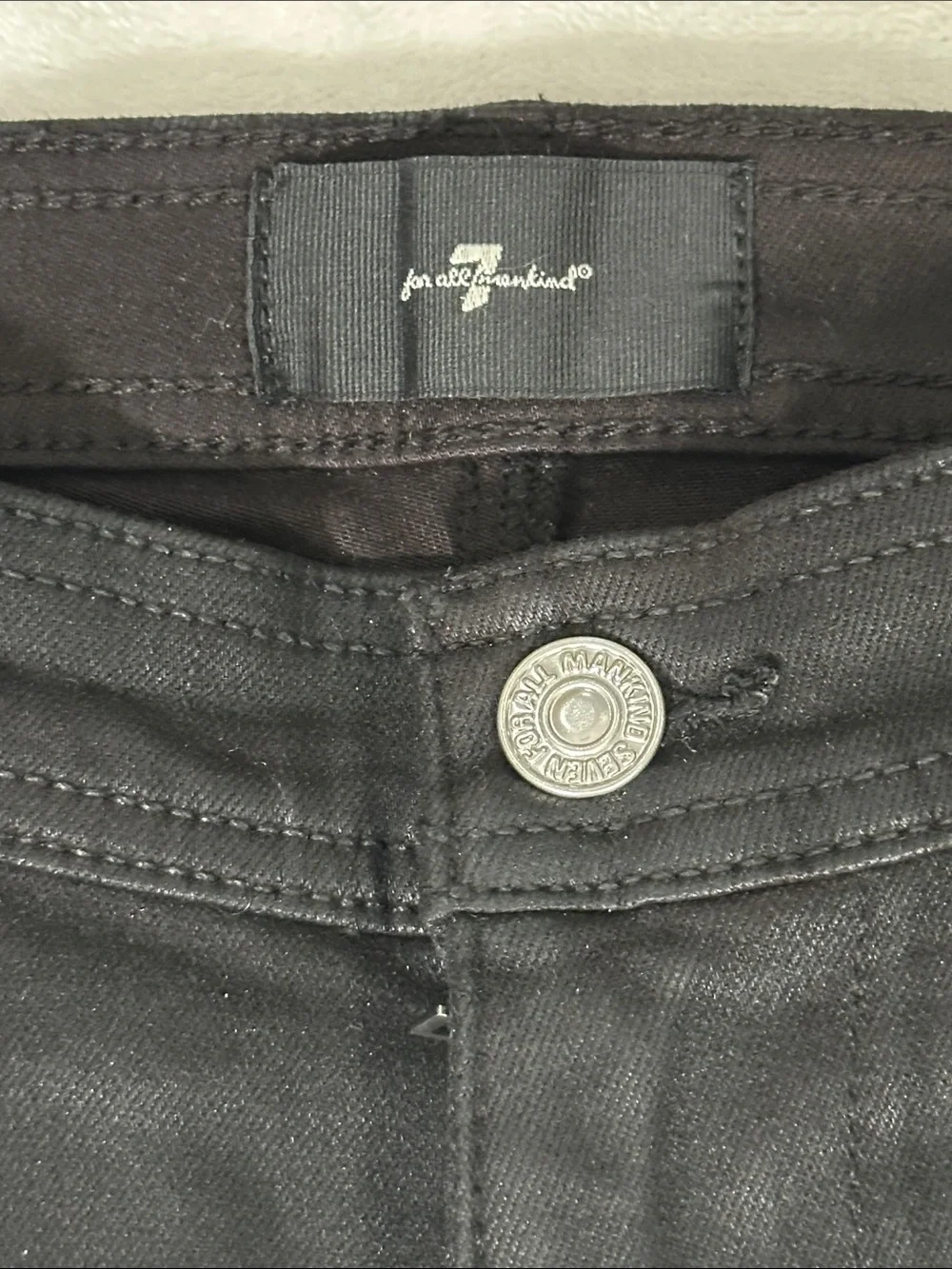 7 For All Mankind black utility